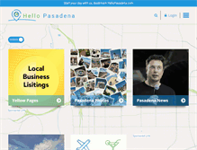 Tablet Screenshot of hellopasadena.com